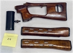SVD/Tigr laminate stock and handgurads set