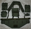 Russian lightweight equipment carrying system. Olive.