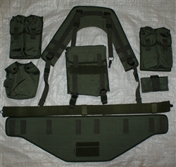 Russian lightweight equipment carrying system. Olive.