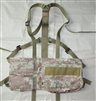 Russian ultra light load bearing vest for SKS clips. Syrian camo