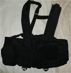 Russian ultra light load bearing vest for SVD mags. Black