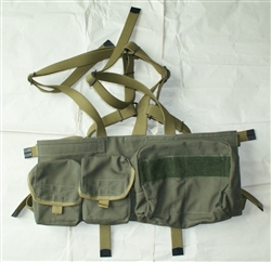 Russian ultra light load bearing vest for SVD mags. Khaki