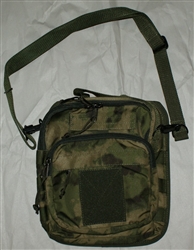 Russian light messenger style bag. Moss