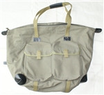 Russian utility duffel bag, khaki.