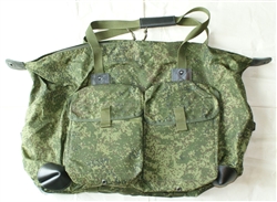 Russian utility duffel bag, digital flora