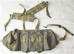Russian load bearing vest for AK mags. Khaki.
