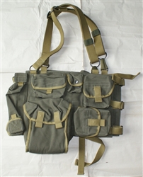 Russian load bearing vest for AK mags. Khaki.