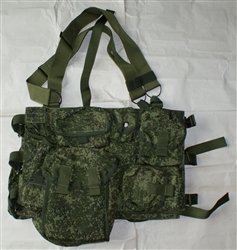 Russian load bearing vest for AK mags. digital flora