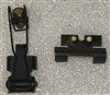 AK47/74 flip up night sight set