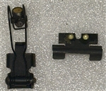 AK47/74 flip up night sight set