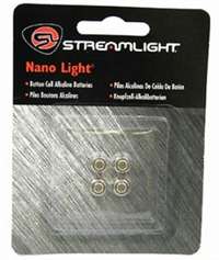 Streamlight 61205 NanoLight batteries.