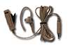 BDN6669: Earpiece & Mic. 2 Wire Extra Loud Biege