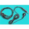 BDN6780: Pellet EarBud & Mic PTT 2-Wire Black