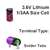 COMP-100-1: 3.6V/1450mAh 2/3AA Lithium Battery