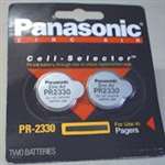 COMP-91: 1.4V PR2330 Panasonic Zinc Air, Discontinued with no substitute