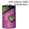 COMP-95: 3.6V/700mAh 1/2AA Lithium Battery