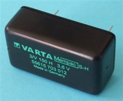 COMP24-3.6: NiMH 3.6V/120mah w/4PC Pins