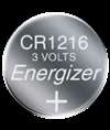 CR1216: 3V/25mAh Lithium Coin