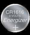 CR1616: 3V/50mAh Lithium Coin