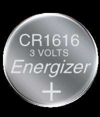 CR1616: 3V/50mAh Lithium Coin