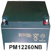 LA12260-NB: 12V/26AH Sealed Lead Acid Battery
