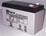 LA1290: 12V/9.0 amp hour Sealed Lead Acid Battery