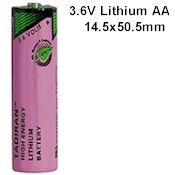 LITH-11: 3.6V/1900mah Lithium AA Cell