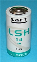LITH-14-SAFT: LSH14 3.6V/5200mAh