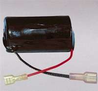 LITH-39: 3.6 Volt PLC Lithium Cell with wire leads & Fast-on connectors