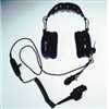 NMN6258: Motorola Medium Weight Headset With In-Line PTT noise reduction, DISCONTINUED