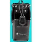 NTN5549: Motorola Leather Swivel Carry Case for Medium Cap Batteries