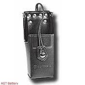 NTN5883: Motorola Leather Swivel Carry Case T-Strap & 3" BeltLoop