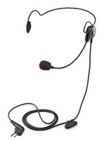 RLN5580A: Motorola Headset With Boom Mic & Push-To-Talk