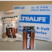 Ultralife 9 volt lithium u9vl-fp