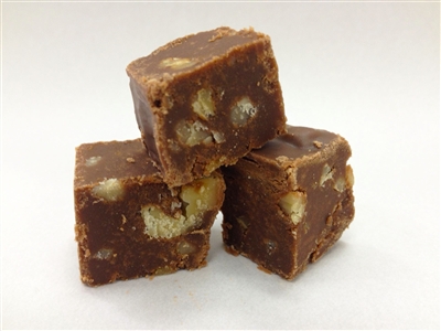 Image of three pieces of Chocolate Sugary Walnut  Caramel