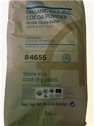 Cocoa Powder, Organic, Natural 50lb