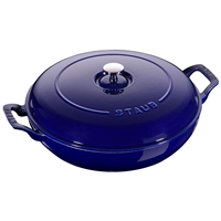 Staub Cast Iron Braiser - Dark Blue