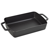 Staub Cast Iron 9.84 x 15.75 inch, Oven Dish