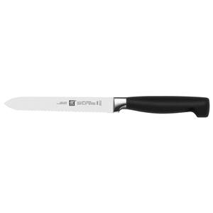 Zwilling Four Star 5-inch Utility Knife , Serrated