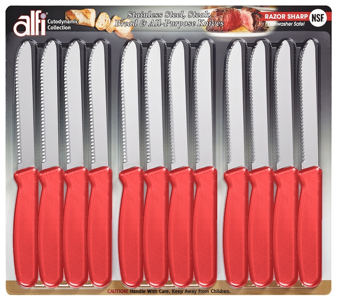 Alfi Cutodynamic High Performance All-purpose Made in USA Knives (Set of 6  Pointed Tip)