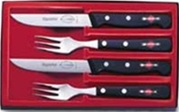 4pc F. Dick Steak Set Stamped