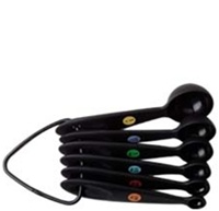 OXO GOOD GRIPSÂ® 6pc Soft Handled Measuring Spoon Set - Black at