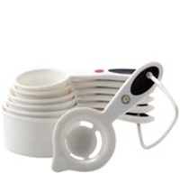 OXO Good Grips Soft Handled White Measuring Cups