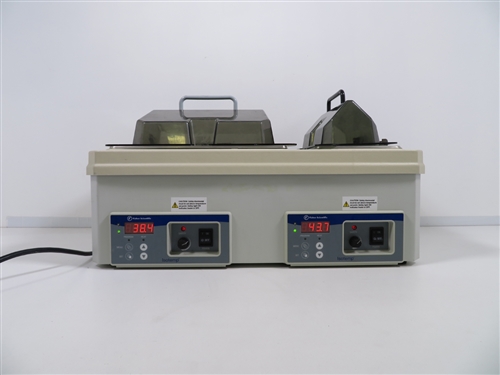 Fisher Scientific Isotemp Dual Digital Water Bath Model 2322