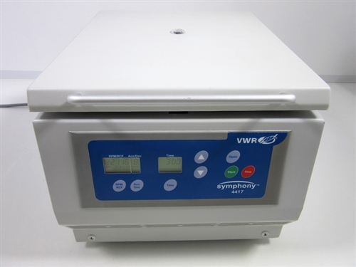 VWR Symphony 4417 Centrifuge with Microplate Rotor