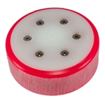 CanAm Uni2 Puck - Bright Red with White Slider