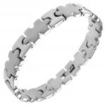 Stainless Steel Puzzle Link Bracelet