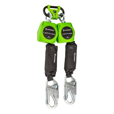 6' Dual Web Self Retracting Lifeline is both compact and lightweight for ease-of-use and all-day comfort.