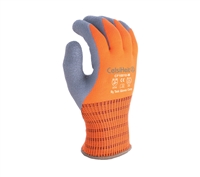 CF10010 Thermal Gloves 13 Gauge Hi-Viz orange seamless knit construction for comfort wear and worker visibility