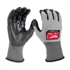 Milwaukee 48-73-8734  2XL High Dexterity Cut 3 Resistant Polyurethane Dipped Work Gloves